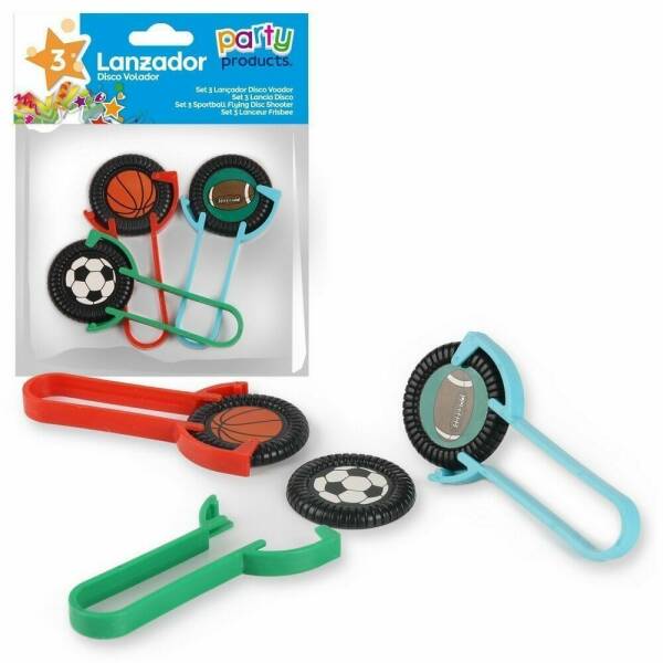 Sportball Flying Disc Shooter - 3pk