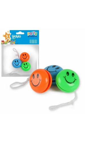 Party Favours / Pinata Yoyo 3.8cm - 3pk