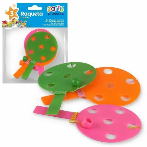 Paddle Ball - 3pk