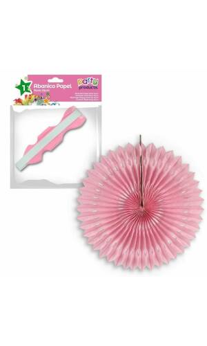 Pink Paper Honeycomb 25 cm