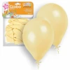 Latex Balloons 23cm (9 Inch) Cream - 12pk
