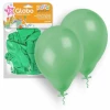 Latex Balloons 23cm (9 Inch) Olive Green - 12pk
