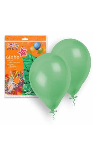 Latex Balloons 23cm (9 Inch) Olive Green - 100pk