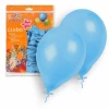Latex Balloons 23cm (9 Inch) Light Blue - 100pk