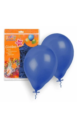 Latex Balloons 23cm (9 Inch) Dark Blue - 100pk