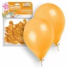 Latex Balloons 23cm (9 Inch) Metallic Gold - 12pk