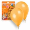 Latex Balloons 23cm (9 Inch) Metallic Gold - 100pk