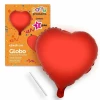 Polyamide Red Heart Balloon + Stcik 49 X 46 cm