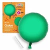 Polyamide Green Circle Balloon + Stick 46 cm