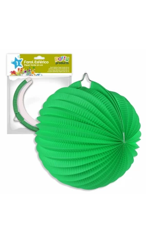 Green Paper Balloon Lantern 30 cm