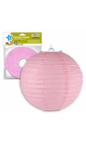 Pink Paper Balloon Lantern 30 cm