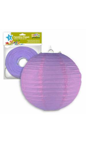 Violet Paper Balloon Lantern 30 cm