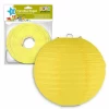 Yellow Paper Balloon Lantern 25 cm