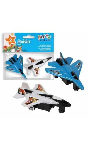 Party Favours / Pinata Planes Assorted - 2pk