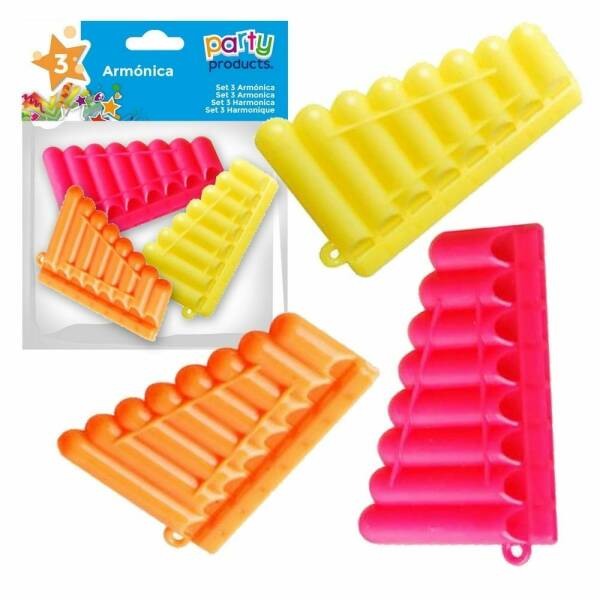 Harmonica - 3pk