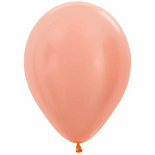 Satin Pearl - Peach Blush 12" Balloon