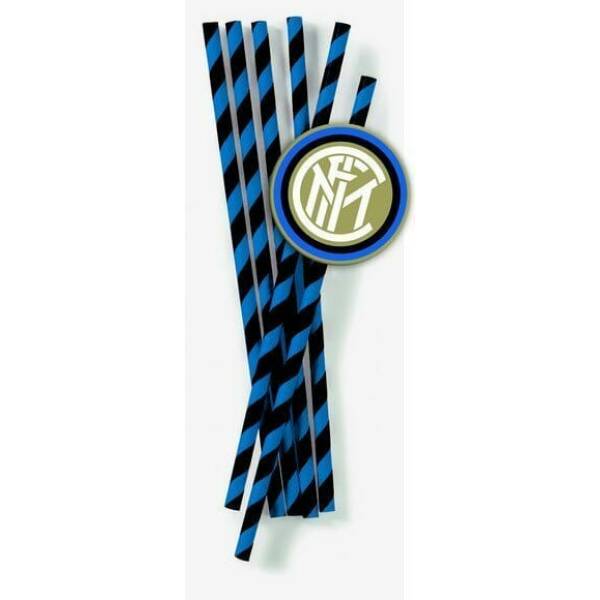 Inter Paper Straws  19.5cm - 12pk