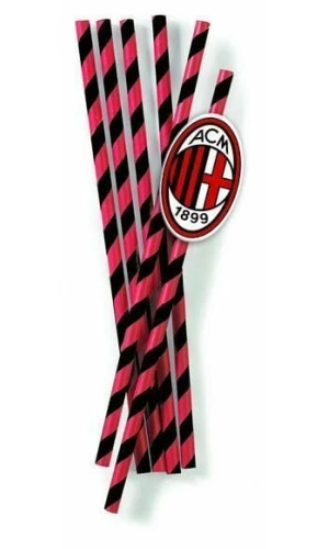 Milan Paper Straws  19.5cm - 12pk