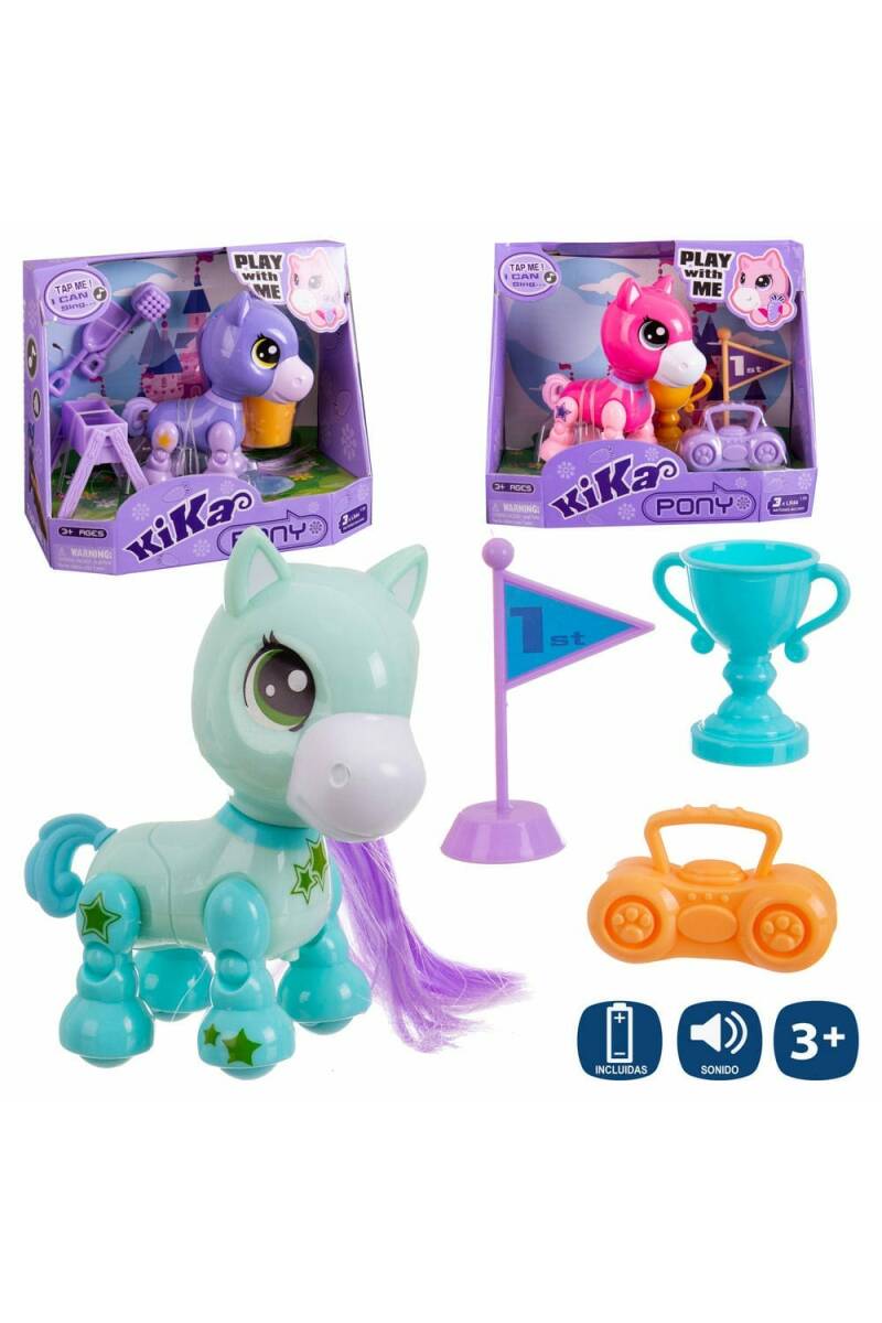 Singing Pony Set - 11cm x 11.5cm