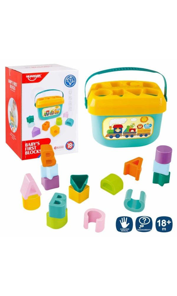 Baby's First Blocks - 13.5cm (16pcs)