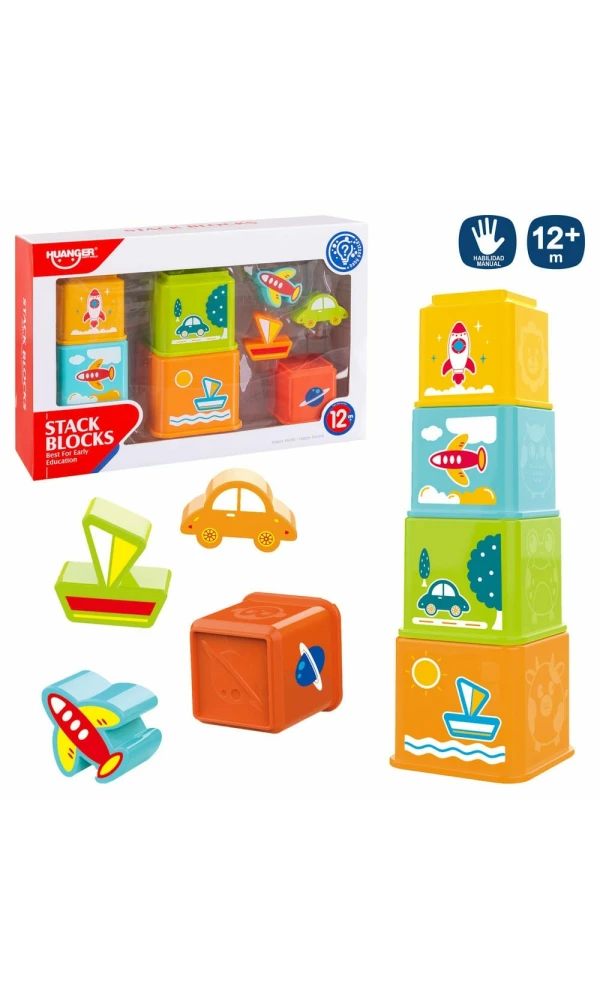 Stack Blocks - 8pcs