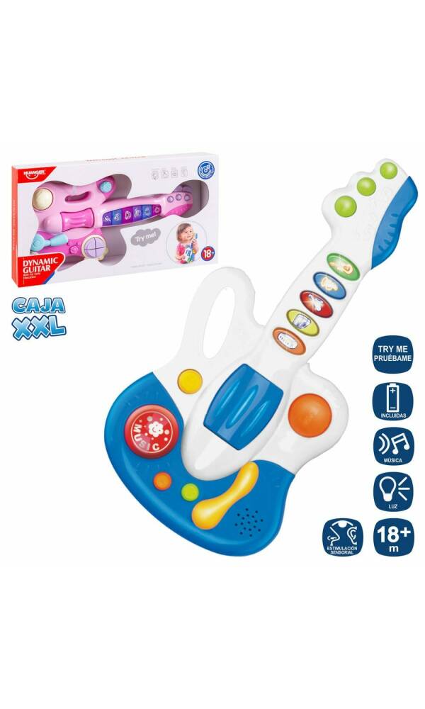 Dynamic Guitar With Sound - 42cm