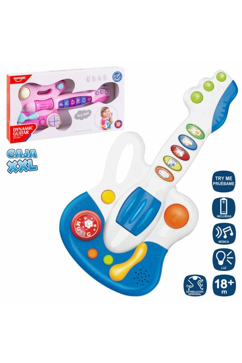 Dynamic Guitar With Sound - 42cm