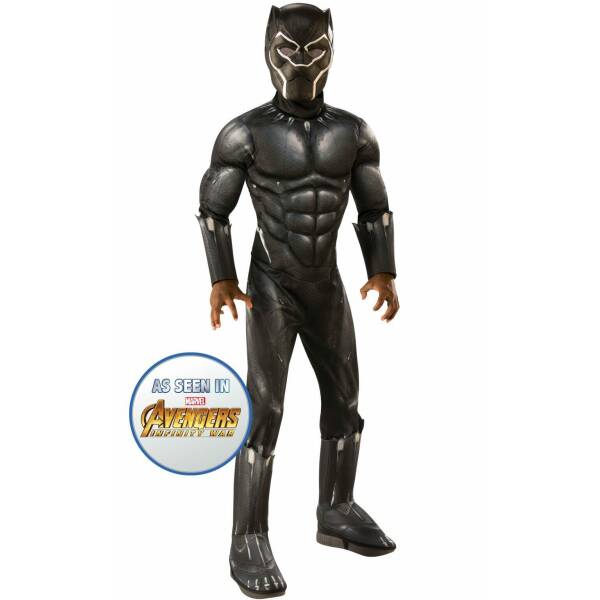 Official Avengers Deluxe Black Panther (Infinity War) - Age 8 to 10 Years