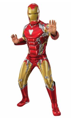 Official Avengers Deluxe Iron Man - Adult Size Extra Large