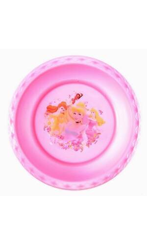 Princess Assorted Pink Diamond Plastic Bowl - 17cm x 17cm