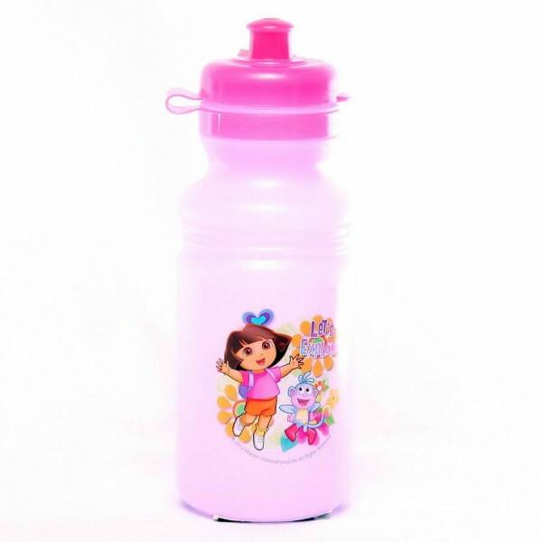 Dora the Explorer Pull Top Plastic Bottle - 17cm