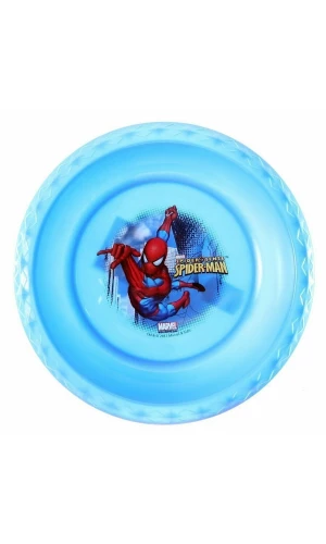 Spiderman Plastic Toddler Diamond Bowl - 17cm x 17cm