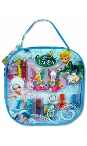 Tinkerbell & Fairies Cosmetic Bag -  11pcs