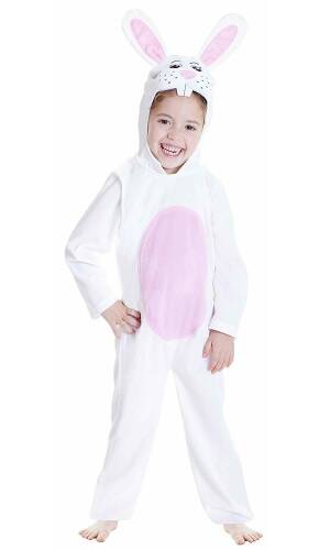 Rabbit Plush Costume - Age 5 to 7 Years