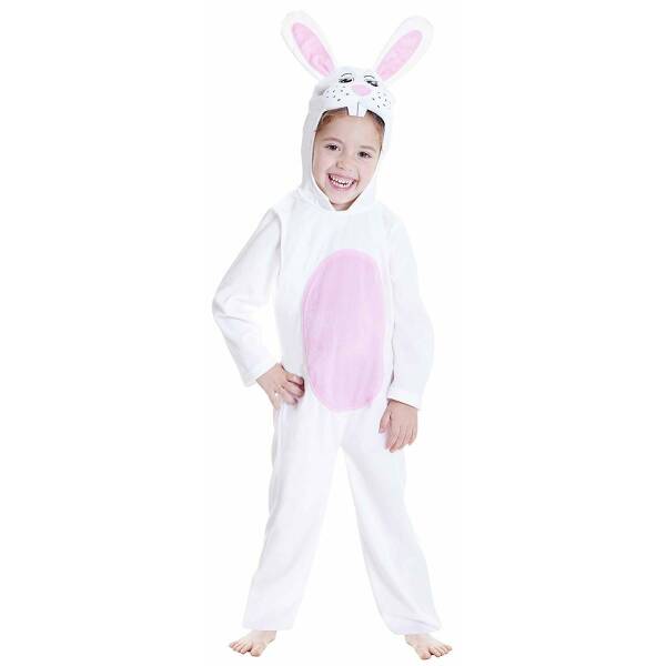 Rabbit Plush Costume - Age 5 to 7 Years