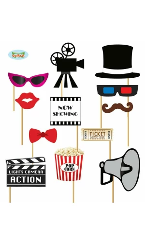 Film Photo Props Set - 12pk