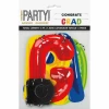 Letter Balloon Grad Paper Letter Banner - 6 ft - 2pc