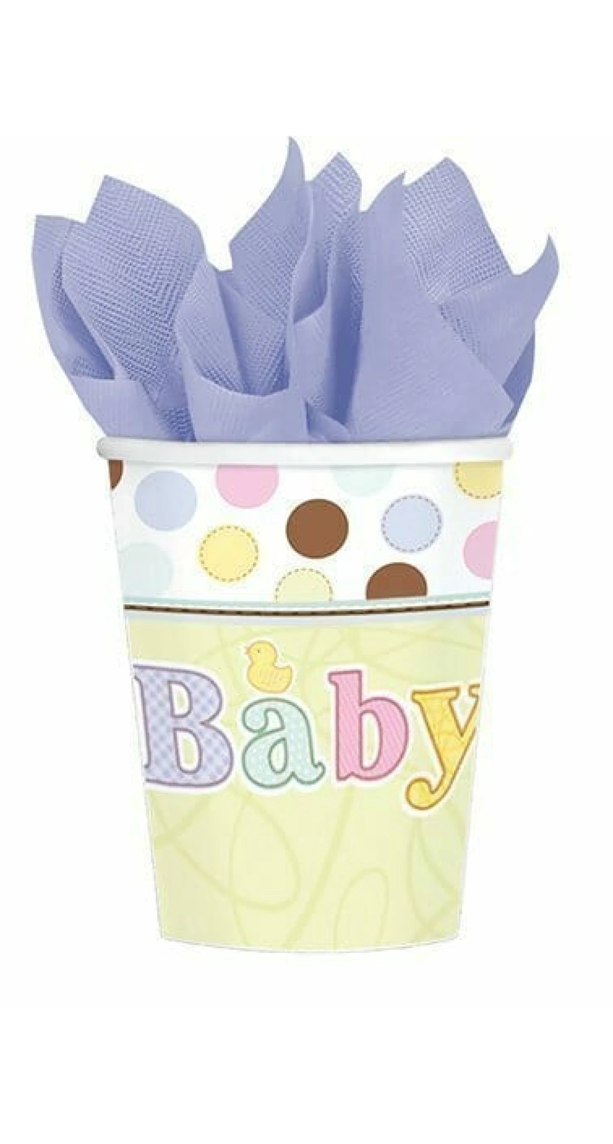 Baby Shower Tiny Bundle Paper Cups - 18pk