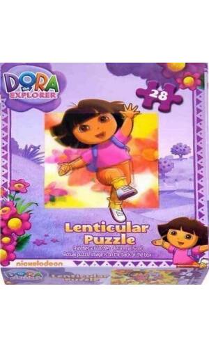 Dora The Explorer Lenticular Puzzle 23cm x 15cm - 28pc