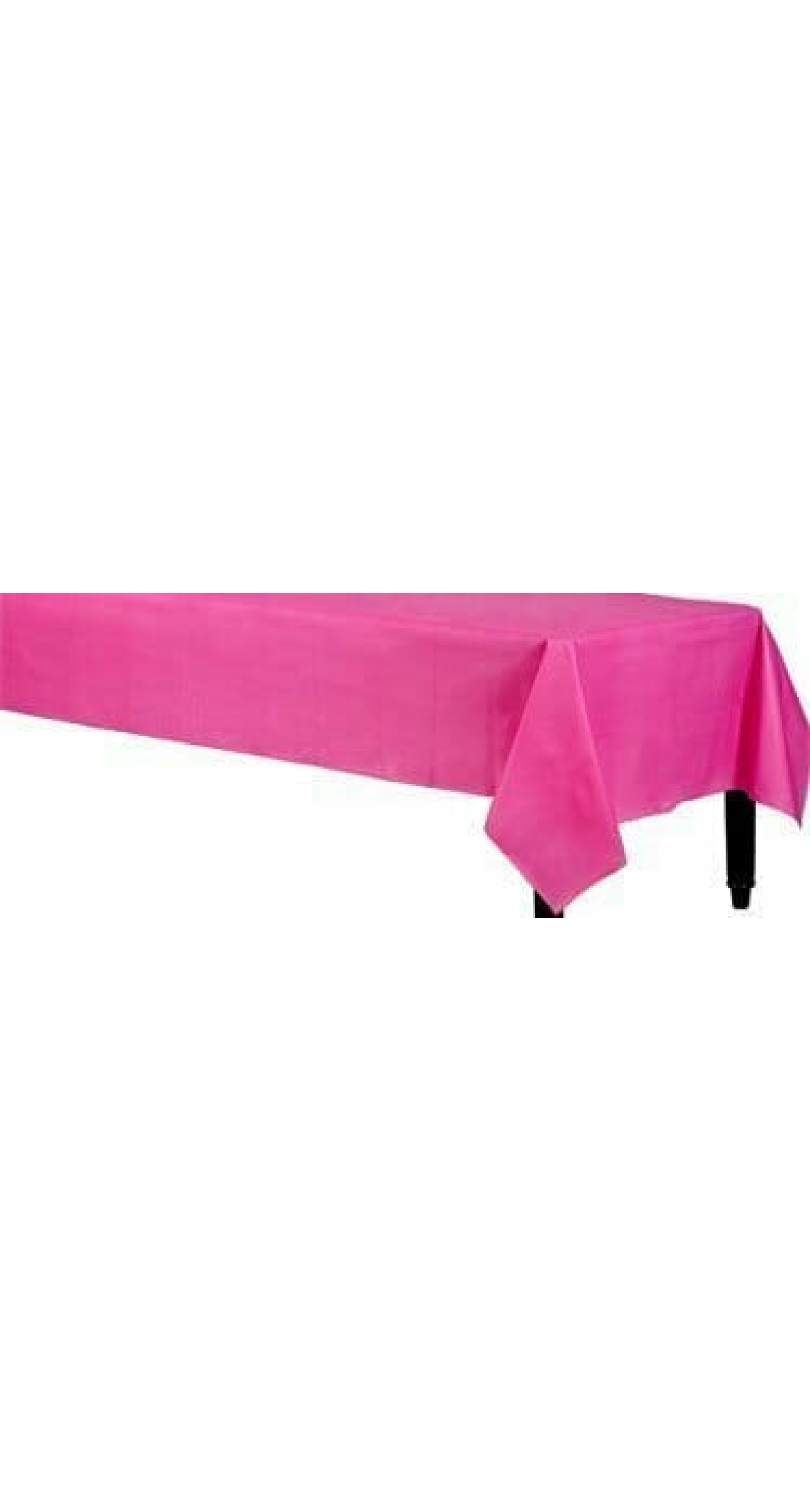 Magenta - Plastic Table Cover 137 x 274cm
