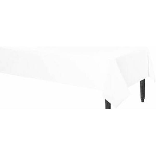 Clear / Transparent - Plastic Table Cover 137 x 274cm