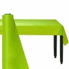 Kiwi Green Plastic Tablecover Banqueting Roll - 30mt