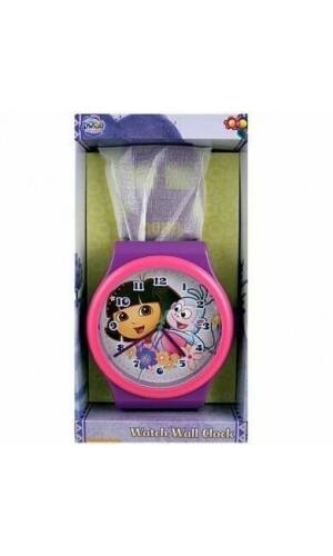 Dora The Explorer & Boots Watch Wall Clock - 91cm Tall