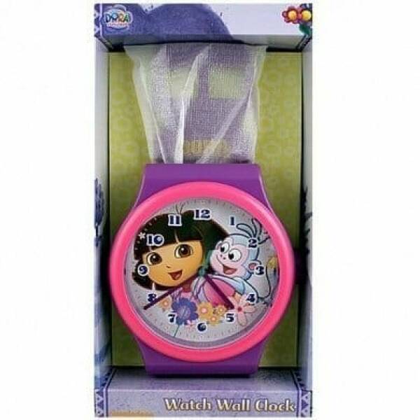 Dora The Explorer & Boots Watch Wall Clock - 91cm Tall
