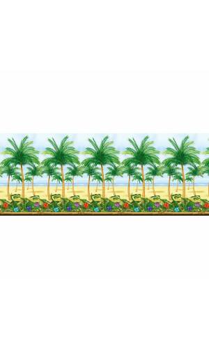 Scene Setter Room Roll Palm Trees - 1.2m x 12.1m