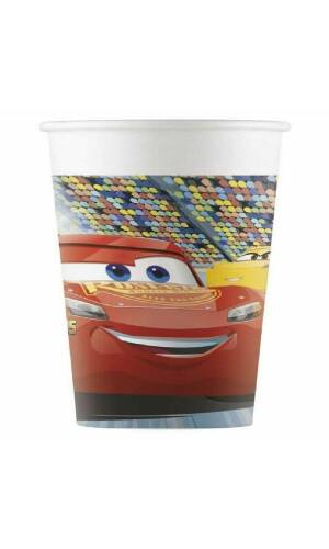 Cars Party Paper Cups 200ml - 8pk