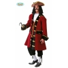 Red Captian Pirate (Capitan Pirata) - Adult Size Large