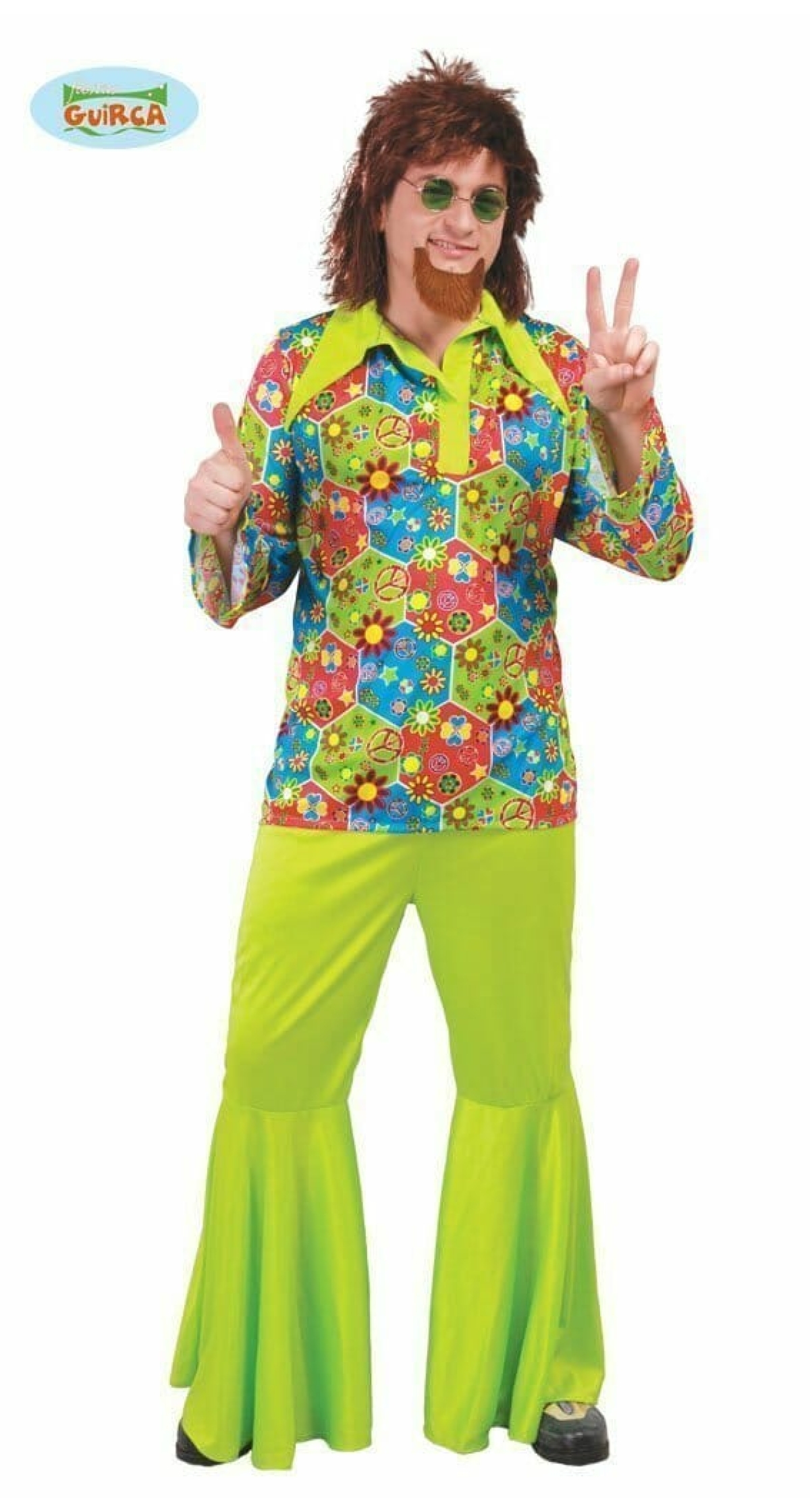 Flower Power Man - Adult Size Large