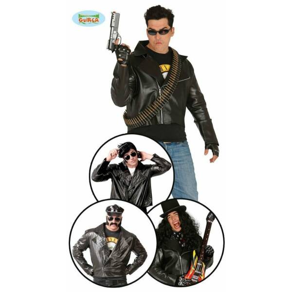 Biker / Rocker / Punk / Jacket - Adult Size Large