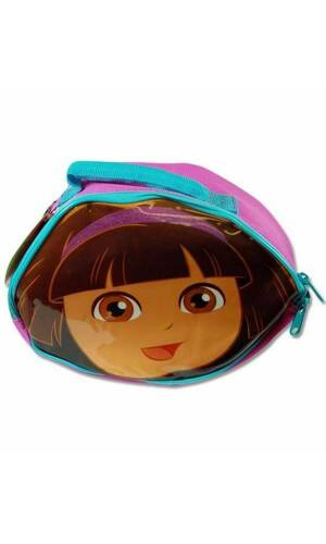 Dora the Explorer Shaped Cooler Bag with Zipper - 11cm x 18cm x 26cm
